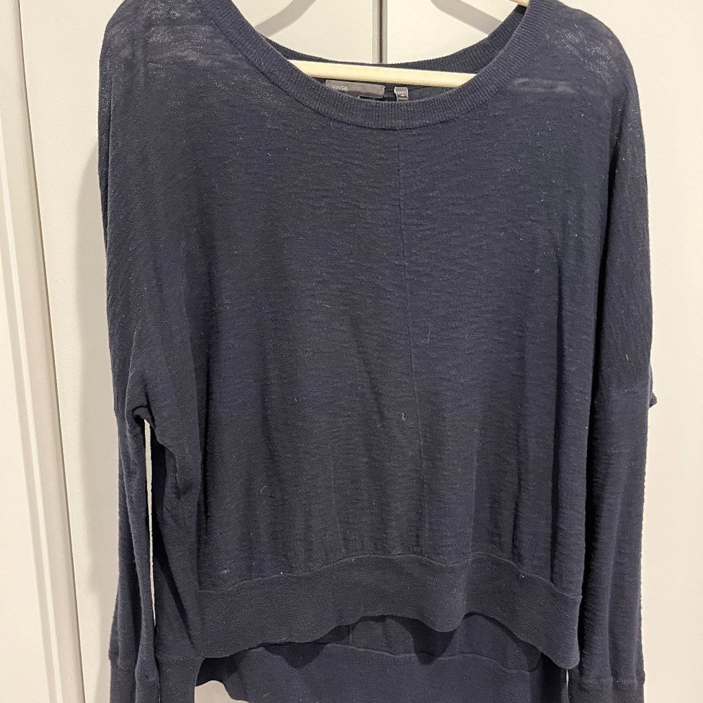 Vince High Low sweater Medium